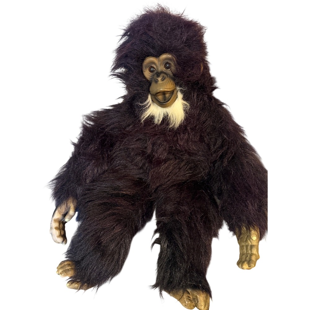 Vtg Hug N Luv Chimpanzee Chimp Plush Toy Realistic Stuffed Animal 26" 90's
